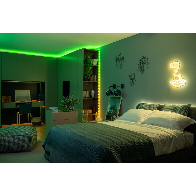 Twinkly Dots String Lights App-controlled Flexible Led Color Changing String Lights, 200 Rgb (16 Mil. Colors). 200 Led / 33 Ft Clear Wire. Usb-powered Indoor Smart Home Lighting Decoration