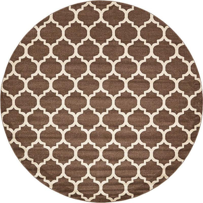 Cohleen Geometric Indoor Rug, Round 10'