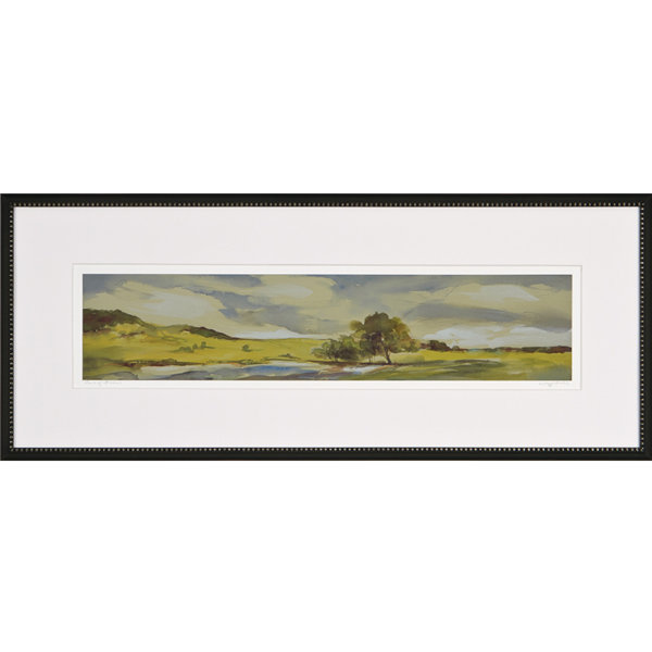 Land Of Streams Print by Daughdrill