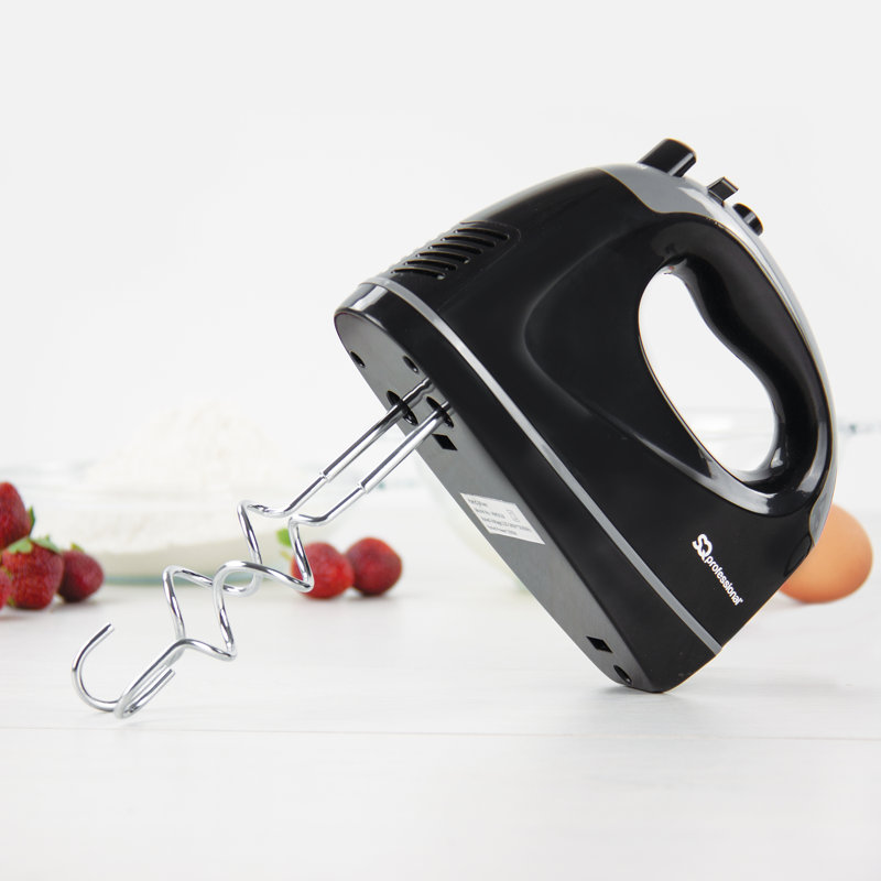 SQ Professional Blitz 5 Speed Hand Mixer, Black