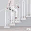 Ensemble de 6 rampes d'escalier en U 36 po-116242522