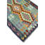 Tapis bleu à tissage plat Raquel