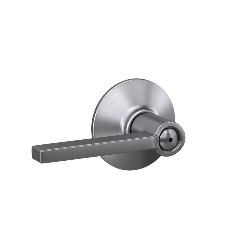 Levier de porte verrouillable Latitude, Chrome satiné