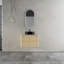 Meuble-lavabo mural 30 po avec lavabo d'art en céramique et 2 portes à fermeture en douceur, emballage KD, contreplaqué