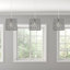 Luminaire suspendu en métal 8,125 "avec abat-jour argenté Asa