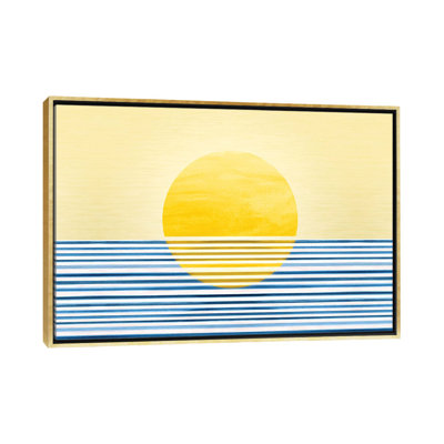 Sunset II-impression d’art graphique abstraite