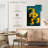 Harnek Daffodils On Teal-108244332