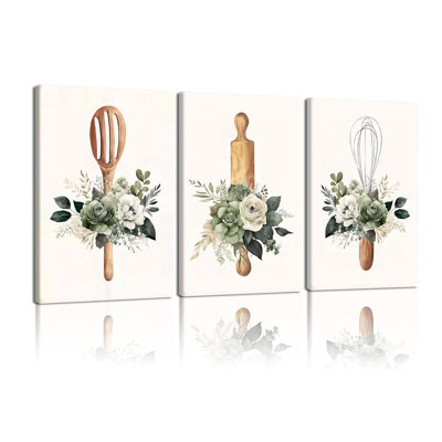 3 Piece Wrapped Canvas Print