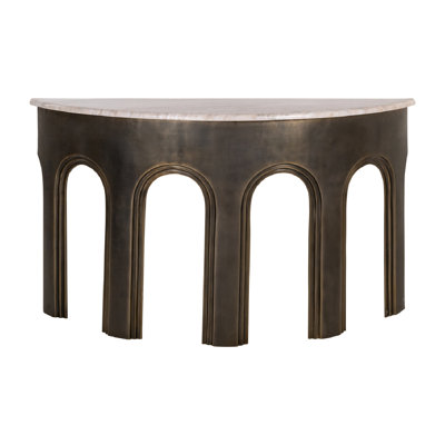Console Table 55'' W Marble Console Table