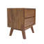Seatonville 2-Drawer Acacia Nightstand