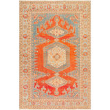 Antique One Of A Kind One-of-a-Kind 6'11" X 10'5" Hand Knotted Area Rug