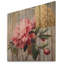 Perfection de la pivoine rose et jaune sur bois-1656483103