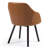 Carlana 19.5'' H Upholstered Beech Arm Chair