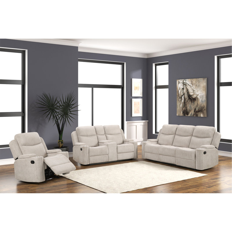 Ensemble de salon confortable en chenille pour des rassemblements décontractés et un décor élégant
