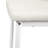 Dining Chairs Set Of 4, Kitchen Chairs Faux Leather With Metal Frame, High Backrest, Modern Upholstered Chair For Dining Room, Living Room And Kitchen, White