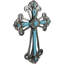 Croix en cristal Southwest