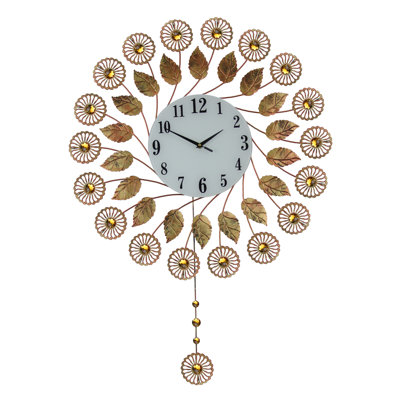 Shanelle Oversized Round Wall Clock