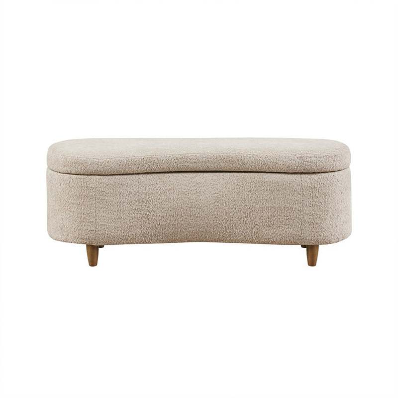 Banc de rangement Boucle Taupe