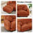 116" Chenille L-Shaped Couch Modular Sectional Sofa with Ottoman-1563694918