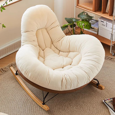Chaise berçante simple à bascule