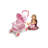 Folding Double Front-to-Back Doll Stroller