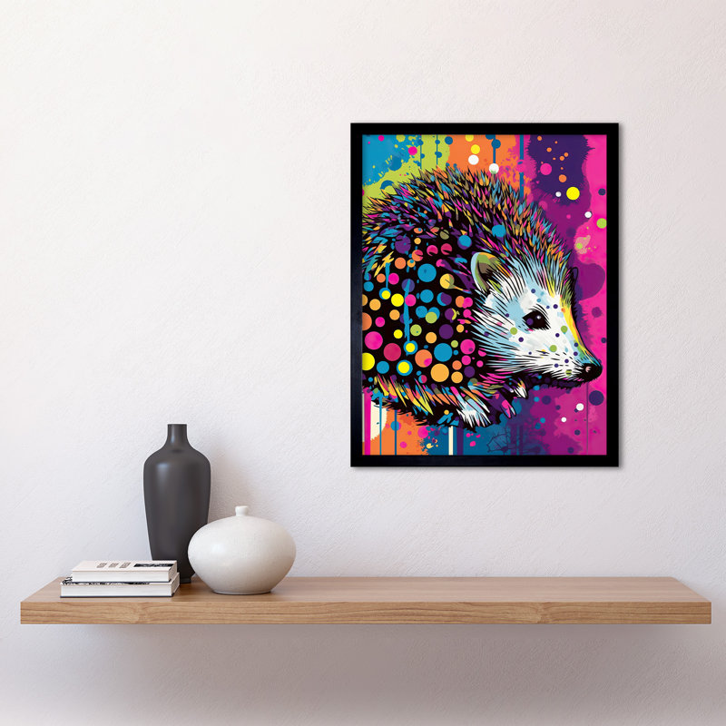 Alema Hedgehog - Single Picture Frame Print