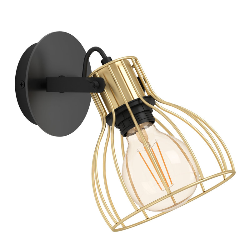Bryna Steel Wall Spotlight