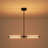 Zuno 1 - Light Minimalist LED Kitchen Island Linear Pendant-1279874679