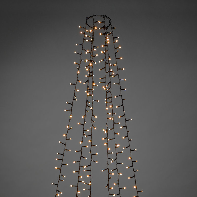 Indoor / Outdoor String Lights, 240cm H x 740cm W x 1cm D