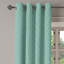 Rideau décoratif à œillets vert 50 po Dovecove-317531082