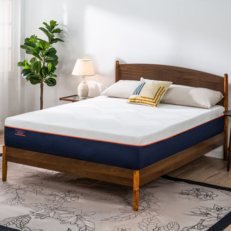 Kirshe Medium Firm Last Foam Gel Memory Foam Mattress in a Box, 10", Full