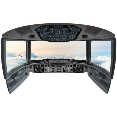 Murale cockpit d’avion fenêtre cloud Faiyaz
