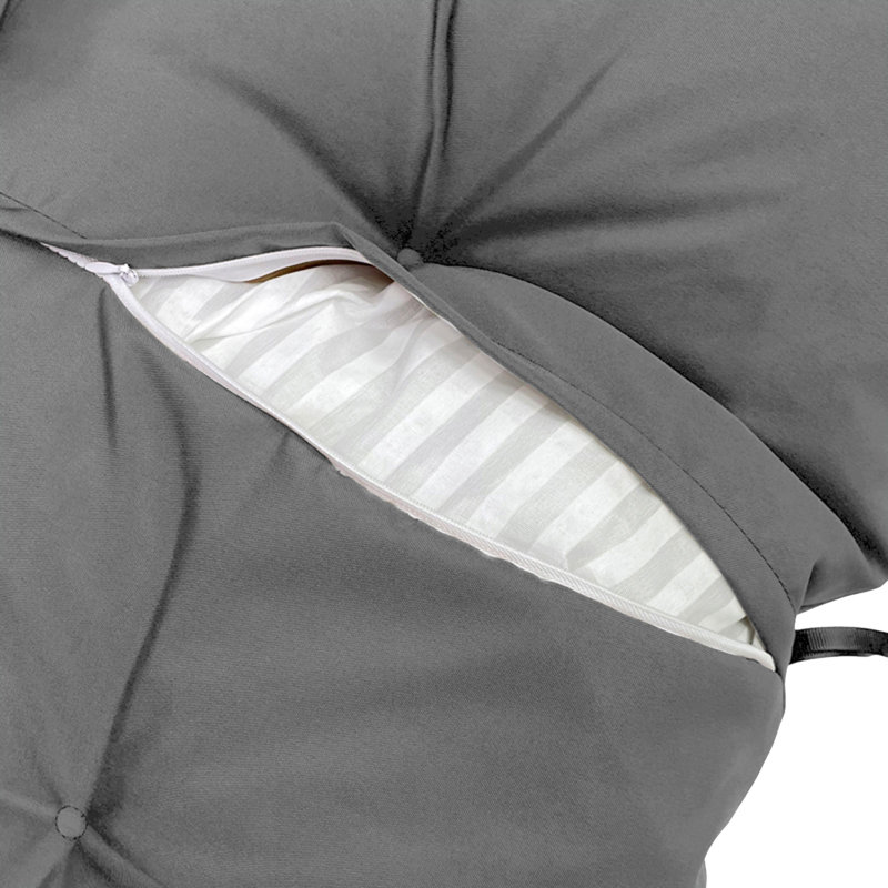 Coussin de dossier / siège d'extérieur, Gris