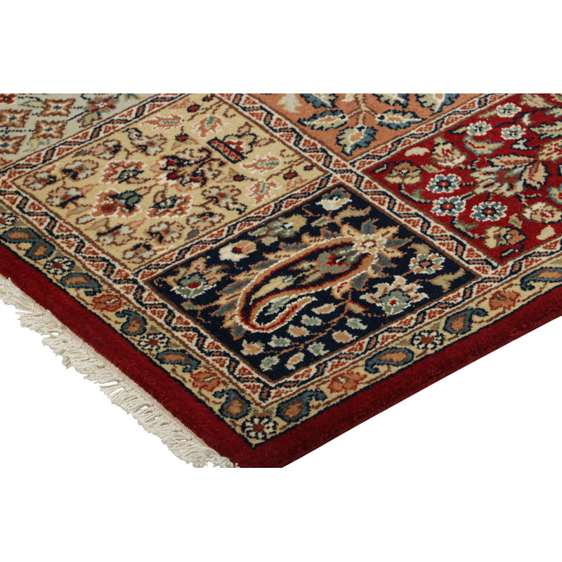 Rug & Kilim’S Contemporary Chain Stitch Rug With Polychromatic Garden Designs
