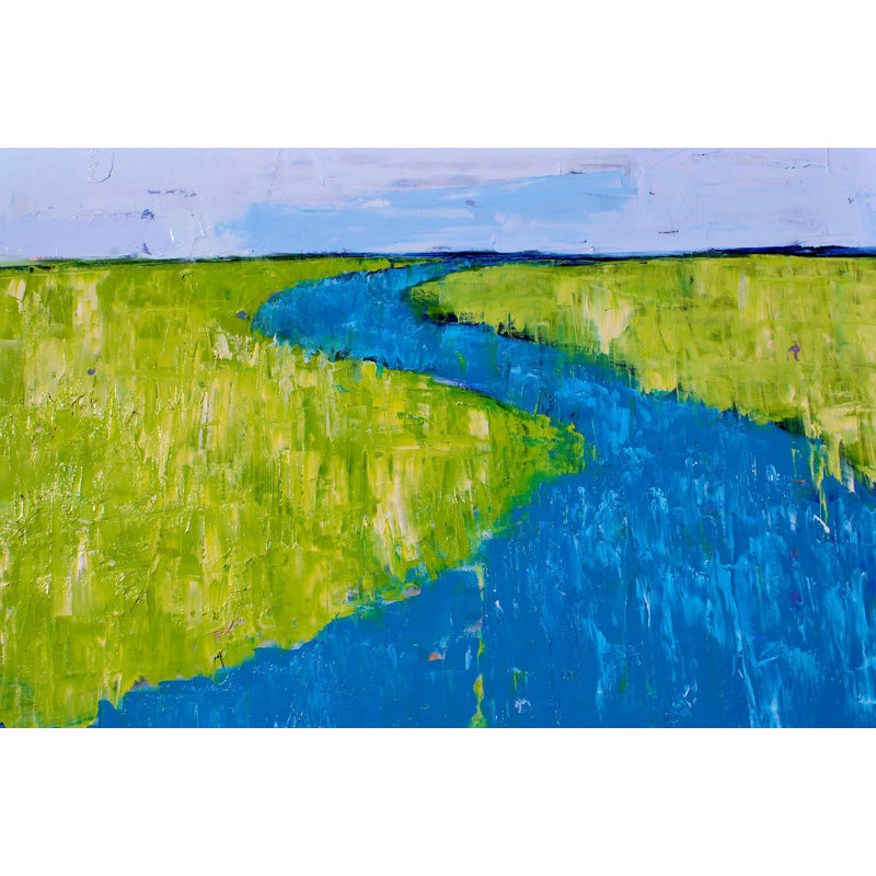 Michelle Rivera - Wrapped Canvas Painting, 30cm H x 45cm W x 3.81cm D