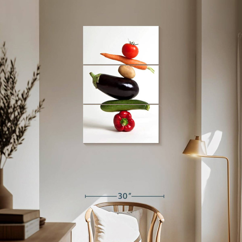 Yarlin Vegetable Tower, 57" H x 36" W