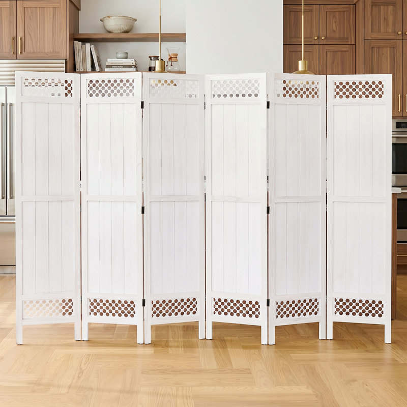 Cloison 67 po, 6, Distressed White