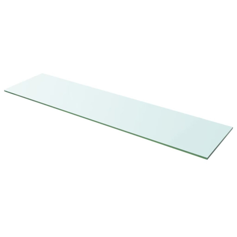 Tablette en verre, H 0,31 po x l 39,4 po x P 9,8 po