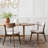 Putnam Upholstered Dining Chairs with Curved Back & Rubberwood Legs -298005044-322568970
