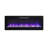 Amantii Evolution 5020 Evolution Linear Electric Fireplace by Fire&Ice, smart, 3 speed motor, remote, multi colored-120356826