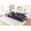 Canapé modulaire en L en chenille de 103 po avec méridienne Boneless Clary-2122803299-2122803298