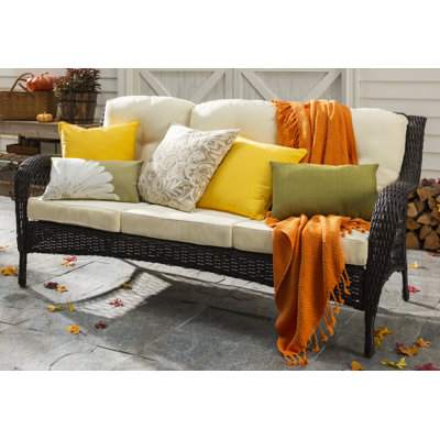 Tropics Floral Outdoor Throw Pillow