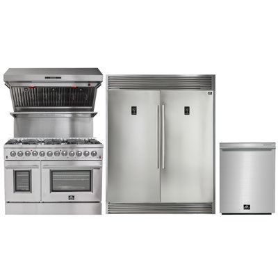 Ensemble de cuisine double 48 po Forno