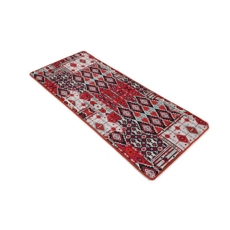 Durable Hall Carpet (3.3 x 9.8 ft), 100% Polyester, 0.16 in Pile Height | Antibacterial, Non-Slip Underside, Machine Washable | Perfect for Entryway & Living Room Decor, Soft and Easy to Maintain