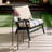 Patio Round Metal Side Table-1160020902