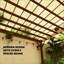 Pergola en bois pour jardin-126319205