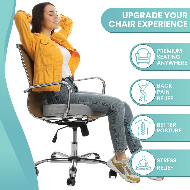 Chair Cushion Ergonomic Seat Cushion for Improved Sitting Posture, Suitable  for Students and Office Chairs