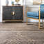 Tapis brun en jute tressé à la main Southwestern-1292363624