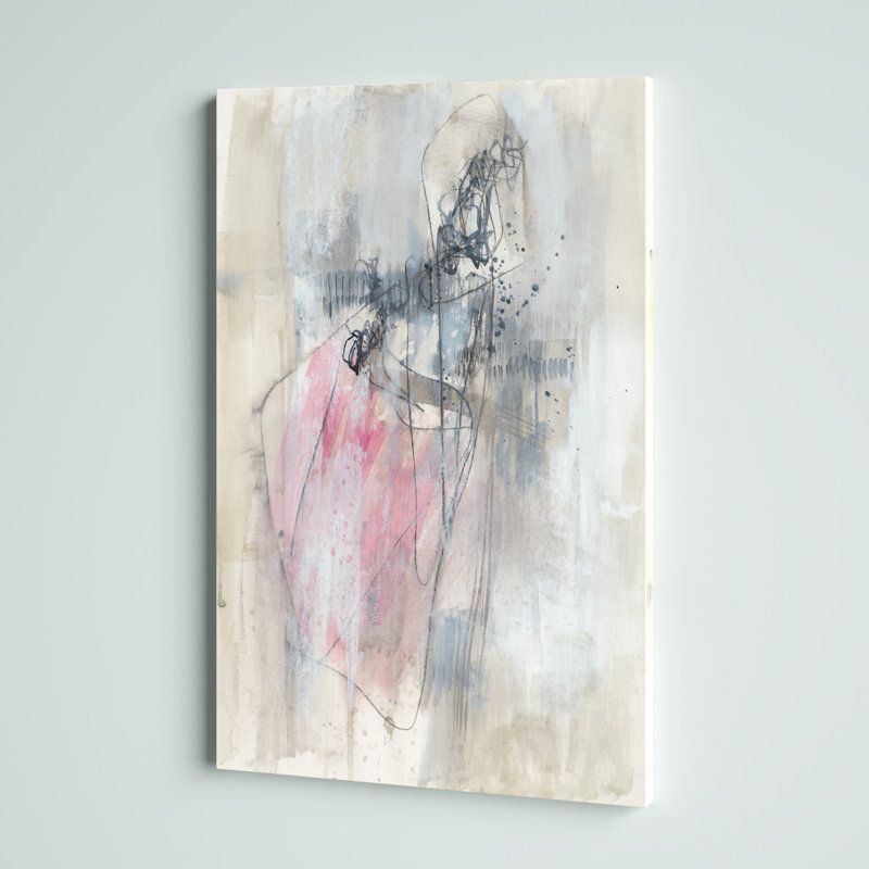 Eleesha " Holding Time II ", 48" H x 36" W x 1" D, Wrapped Canvas