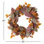 Faux Foliage Polyester 26'' Wreath